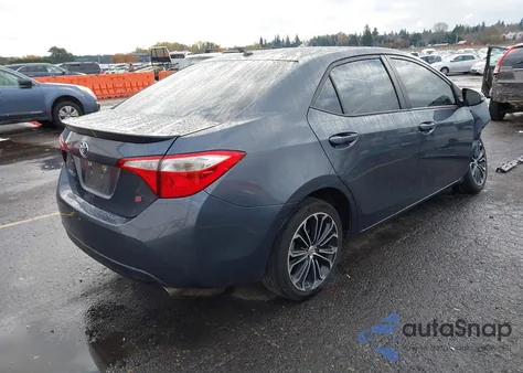 2015 Toyota Corolla S Plus from USA, damaged, VIN 5YFBURHE3FP185547